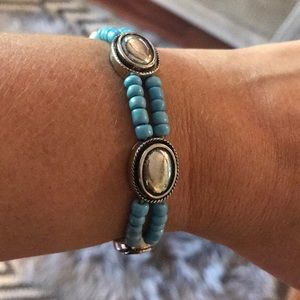 Turquoise Beaded Bracelet